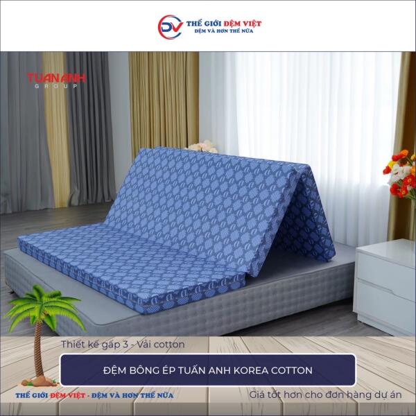 Đệm bông ép Tuấn Anh Korea 3